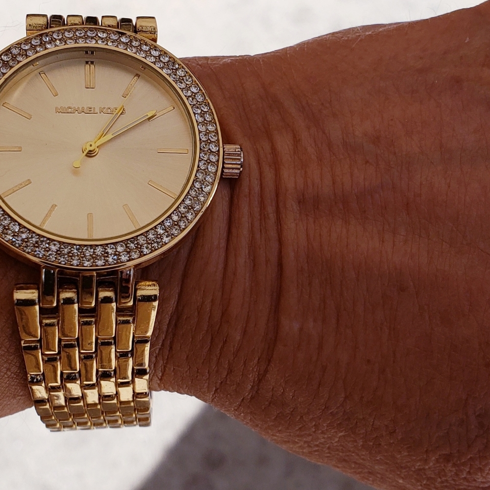 Michael Kors Darci gold stainless steel